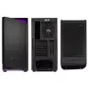 SilverStone Seta A1 Midi-Tower, Tempered Glass - musta
