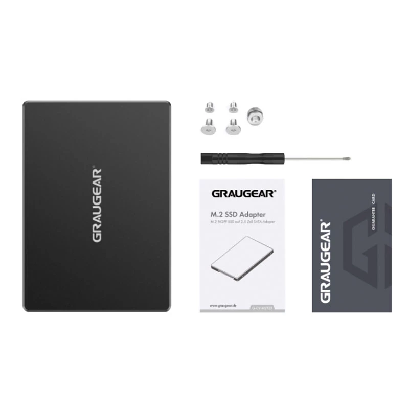 Asennussarja GRAUGEAR G-CV-M2T25 musta alumiini