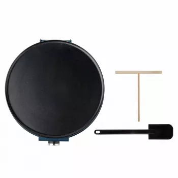 Kreppirauta JATA JECR1000 1200 W musta sininen 30 cm