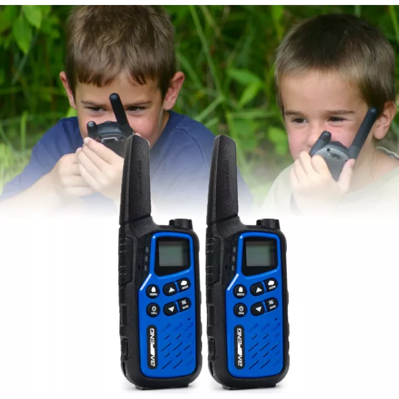 Walkie-talkie Baofeng BF-T25E sininen, 2 kpl