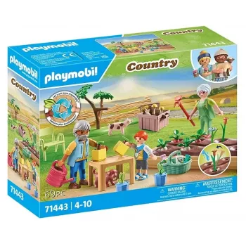 Playmobil 71443 Country: kasvimaa isovanhempien kanssa