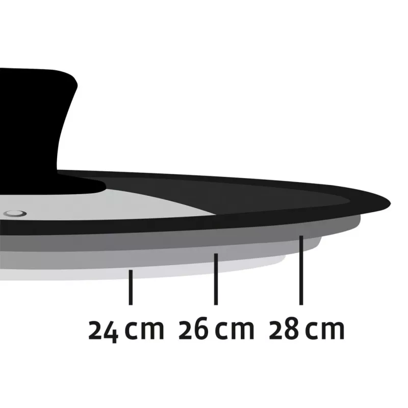 Hama 111545 pannun kansi musta, läpinäkyvä