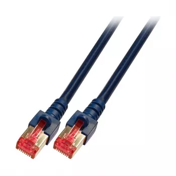 EFB-Elektronik RJ45 patch-kaapeli Cat.6 S/FTP LSZH musta 0,25 m valmistaja: EFB Elektronik (K5515.0,25)