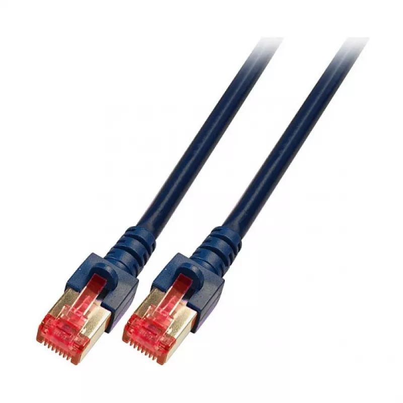 EFB-Elektronik RJ45 patch-kaapeli Cat.6 S/FTP LSZH musta 0,25 m valmistaja: EFB Elektronik (K5515.0,25)