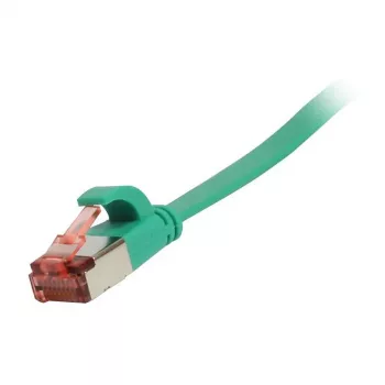 Synergy 21 patchkaapeli RJ45, CAT6 250 MHz, 5 m vihreä, FTP (U/FTP), TPE (Superflex), litteä, Synergy 21, – digitaali/data – verkko