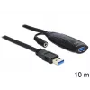USB-kaapeli DeLOCK USB3.0-A - USB3.0-A 10m