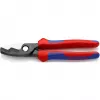 Knipex 95 12 200 kaapelisakset kaksoisterällä, 200 mm