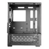 Mini-tornikotelo TACENS Mars Gaming MC-SE2 — Mini-ITX / Micro-ATX, musta, sivulasiseinä, pohjavirtalähde, tukee 2x2,5