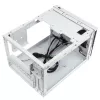 SilverStone SUGO SG13 - Desktop - Mini-DTX - ilman virtalähdettä (AT / PS/2) - musta, valkoinen - USB/audio (SST-SG13WB-Q)