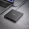 Intenso EOD 500BD Slim ulkoinen Blu-ray-poltin, USB 3.2 Gen 1, musta