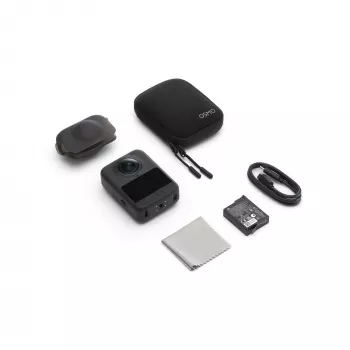 Toimintakamera DJI Osmo 360 Standard Combo — 8K Ultra HD, 120 MP CMOS, 240 fps, elektroninen kuvanvakautus, 2