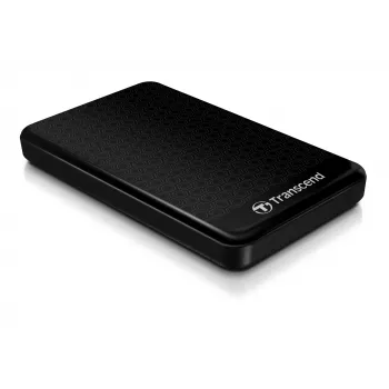 Transcend StoreJet 25A3 TS1TSJ25A3K ulkoinen kiintolevy, 1 TB, 2,5", USB 3.1 Gen 1, musta