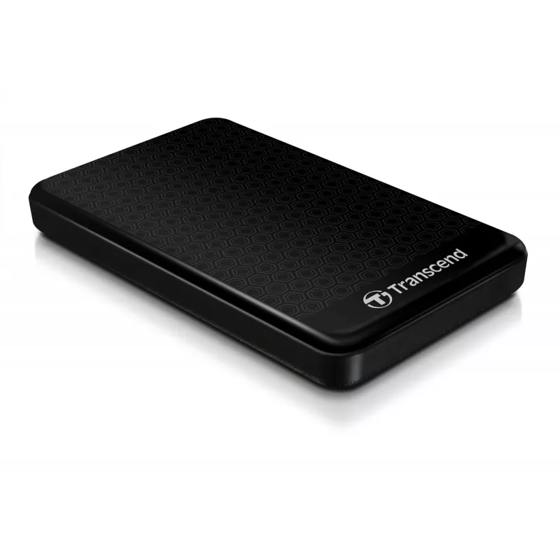 Transcend StoreJet 25A3 TS1TSJ25A3K ulkoinen kiintolevy, 1 TB, 2,5", USB 3.1 Gen 1, musta