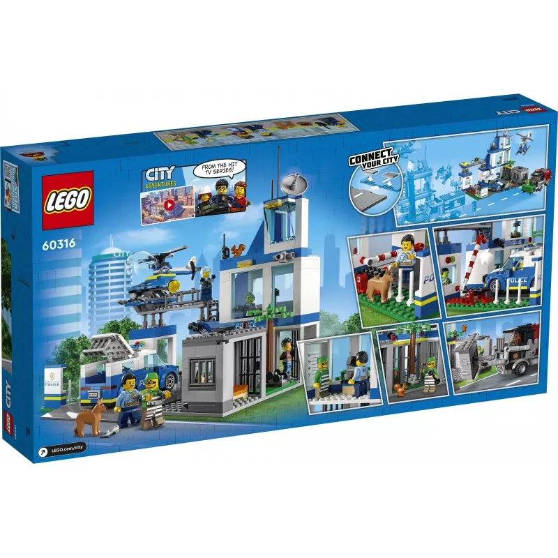 LEGO City 60316 poliisiasema