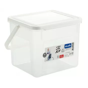 Puhdistusnesteen säiliö Rotho Basic 4,5 l malli 1770201100RP, läpinäkyvä teknopolymeeri kannella ja ripustusreiällä