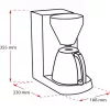MELITTA Enjoy Therm - kahvinkeitin - 12 kupillista