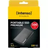 Ulkoinen SSD Premium 500 GB (musta, USB-A 3.2 Gen 1 (5 Gbit/s))