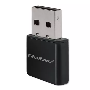 Wi‑Fi-USB-sovitin QOLTEC NANO 56986 — Mini-N, USB 2.0, 802.11n