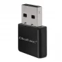 Wi‑Fi-USB-sovitin QOLTEC NANO 56986 — Mini-N, USB 2.0, 802.11n