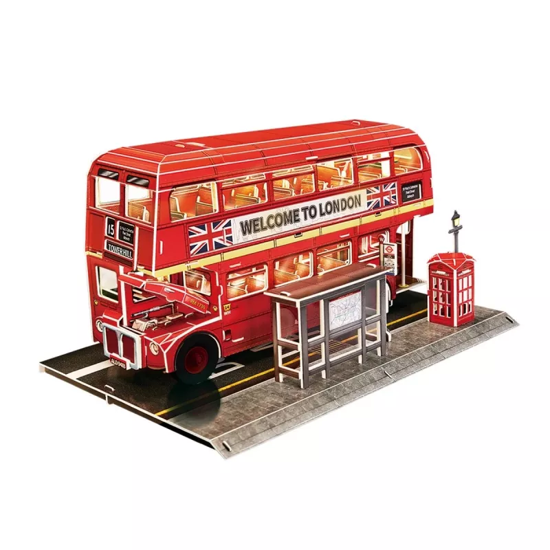 3D-palapeli London Bus L538H Cubic Fun Dante