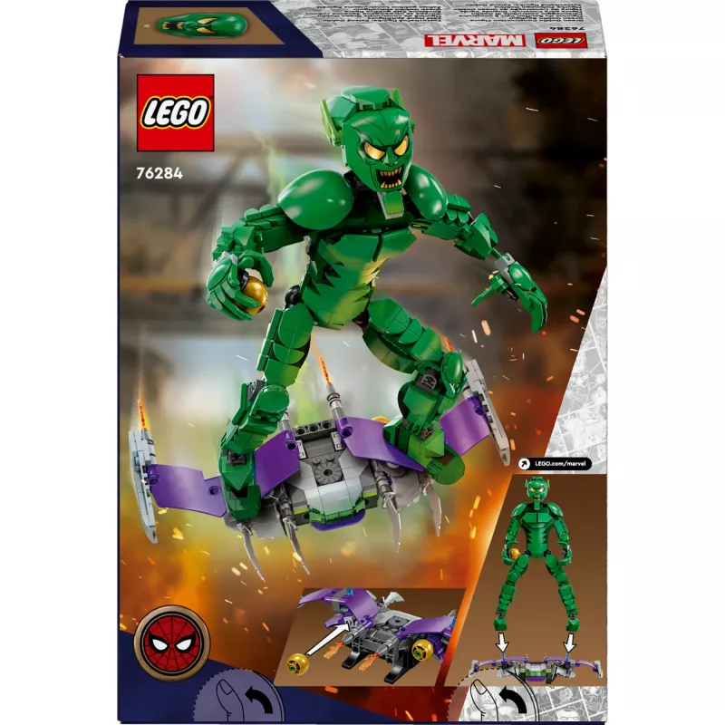 LEGO MARVEL 76284 Vihreä Goblin rakennusfiguuri