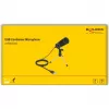 Delock - mikrofoni - USB - musta (66832)