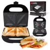ELDOM Sandwich RUDDY, 750 W, graniittilevyt