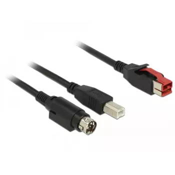 USB-kaapeli DeLOCK 85489 USB 2.0 3 m USB B, musta