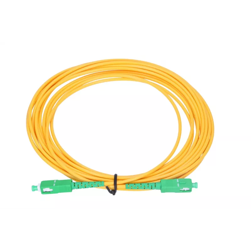 Liitäntäkaapeli Extralink SC/APC–SC/APC singlemode G.657A 3 mm simplex 3 m
