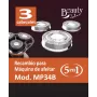 JATA RM34A varaosaterät malleihin MP34B ja JBMA1400, 12 kpl