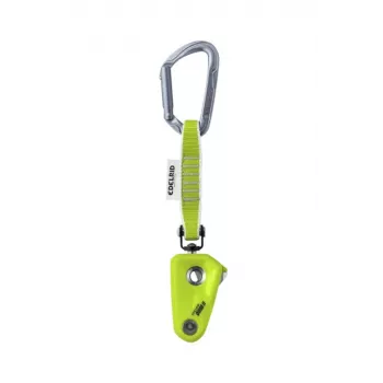 Edelrid OHM teräksinen kiipeilylaite vihreä 8,9 mm köyden halkaisija 450 g