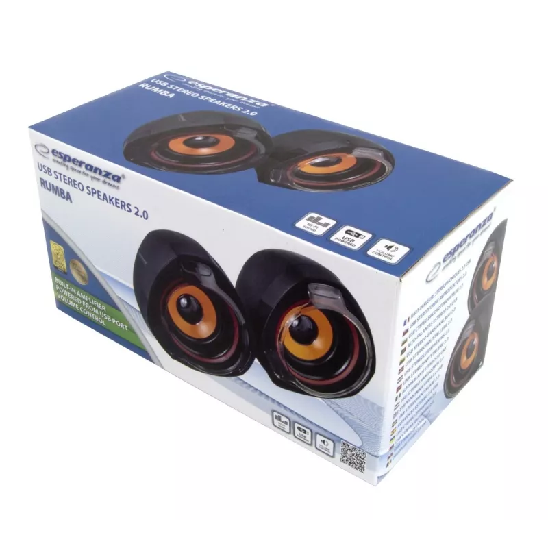 Kaiuttimet ESPERANZA EP141 RUMBA 2.0 USB 2 × 2,5 W