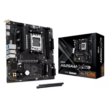 ASRock A620AM-X WiFi AMD A620 AM5 Micro-ATX emolevy