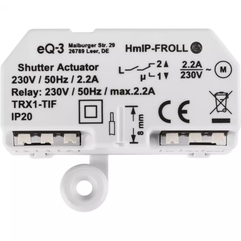 eQ-3 AG Homematic IP HmIP-FROLL - rullaverhoaktuaattori