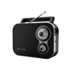 Muse | M-051R | 2-alue taskuradio | musta