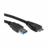 ROLINE USB 3.0 kaapeli, A uros - Micro B uros 2,0 m (11.02.8875)