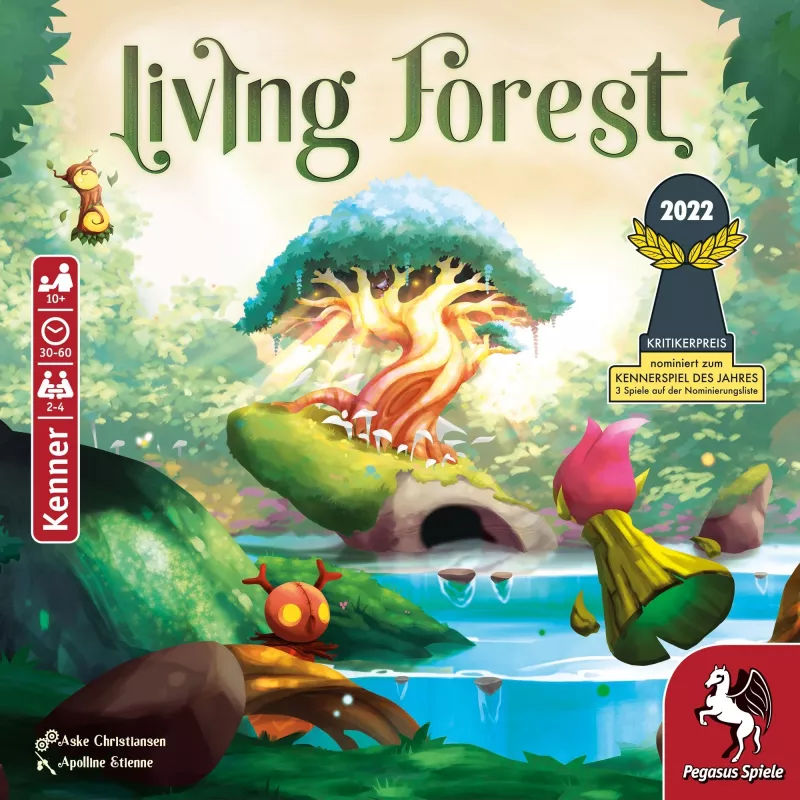 Living Forest, lautapeli asiantuntija vuoden peli 2022