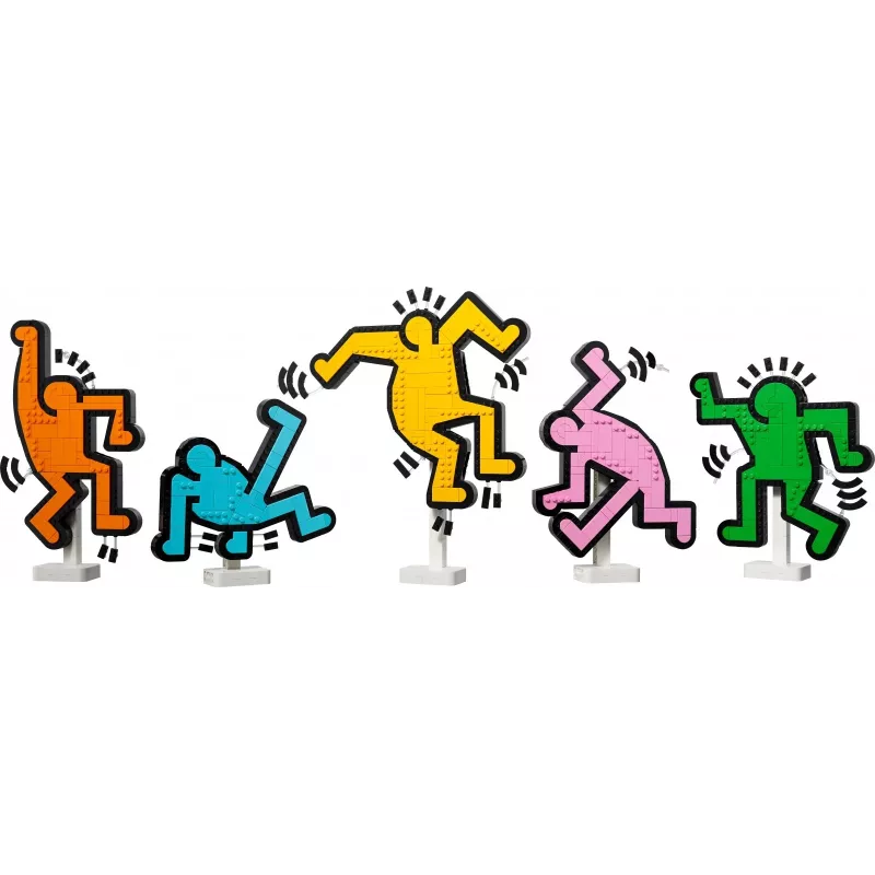 LEGO ART 31216 Keith Haring - tanssivat hahmot
