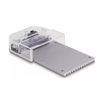 DeLOCK USB Type-C -telakointiasema 1 x U.2 SSD musta