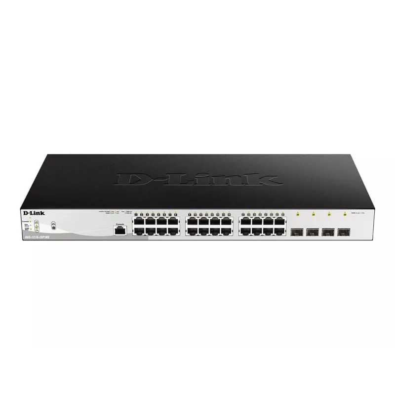 D-Link DGS-1210-28P/ME/E verkkokytkin Managed L2/L3 Gigabit Ethernet (10/100/1000) Power over Ethernet (PoE) 1U