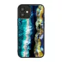 iKins suojakotelo Apple iPhone 12 mini — violetti akaattikuvio