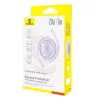 Baseus Free2Pull - 20 W USB-C Lightning vedettävä kaapeli, 1 m (violetti)