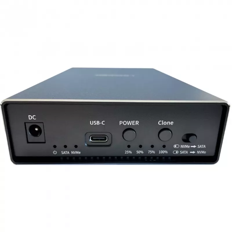 HDD-/SSD-kotelo LC-Power LC-DOCK-C-35-M2 3,5 tuumaa USB Type-C 10 Gbit/s