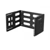 Seinäkiinnitteinen 19 tuuman kaappi LANBERG 6U, syvyys 497x400/240 mm, malli FB01-5406-10B