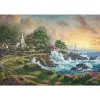 Thomas Kinkade Studios: Kleinod am Meer, palapeli 1000 palaa