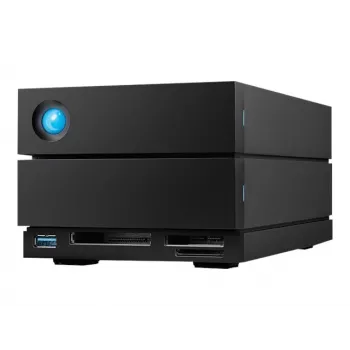 Levyjärjestelmä LaCie 2big Dock 48 TB pöytämalli musta 48 TB kotelo pöytämalli 118×217×93,3 mm 3,81 kg