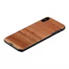 Älypuhelinkotelo man and wood iPhone XS Max — Cappuccino musta suojakotelo