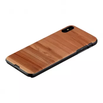 Älypuhelinkotelo man and wood iPhone XS Max — Cappuccino musta suojakotelo