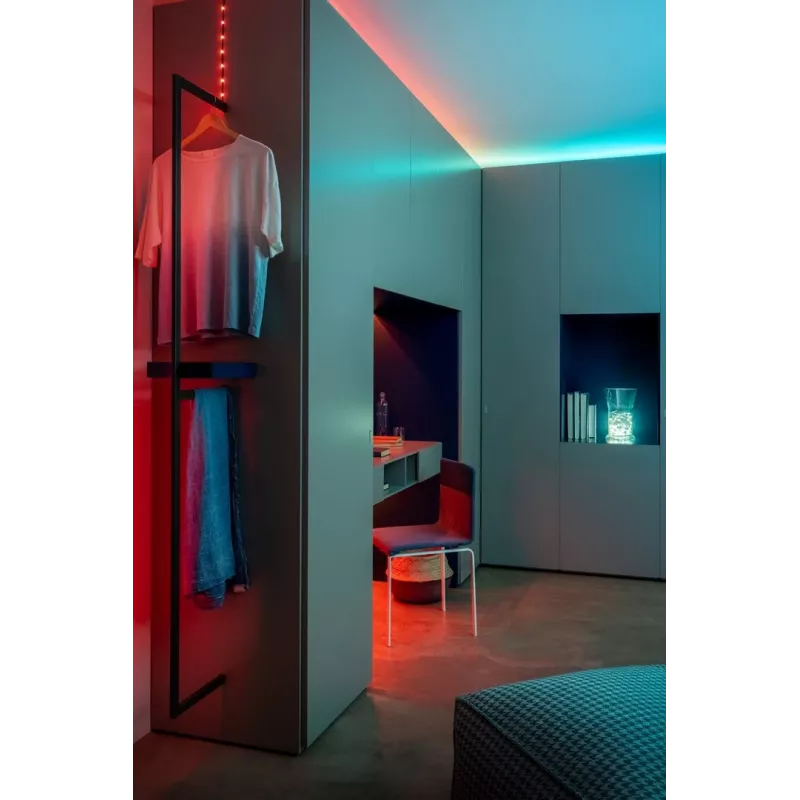 Twinkly Dots 60 RGB USB älyvalot, 3 m, musta