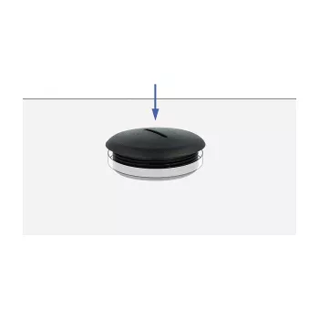 Putkitulppa DeLOCK 60230 musta nylon